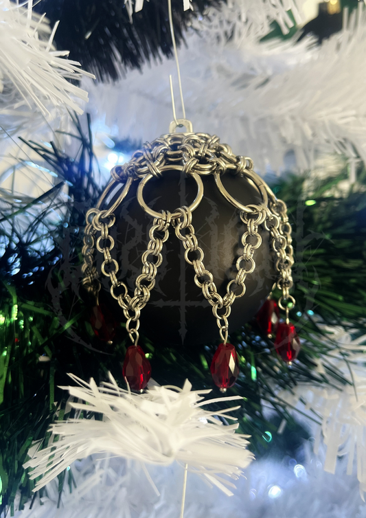 SCARLET DROP - DÉCORATION DE BOULE DE NOËL