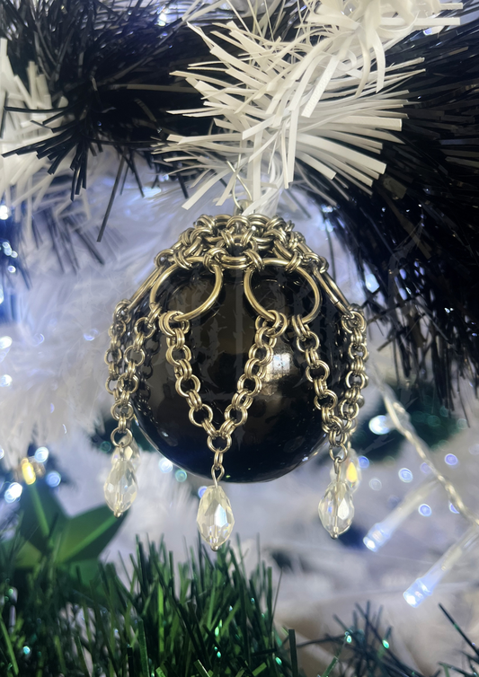 CRYSTAL VEIL - DÉCORATION DE BOULE DE NOËL