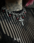 Charger l'image dans la visionneuse de la galerie, CHOKER "DRACULA'S KISS" - ÉDITION LIMITÉE
