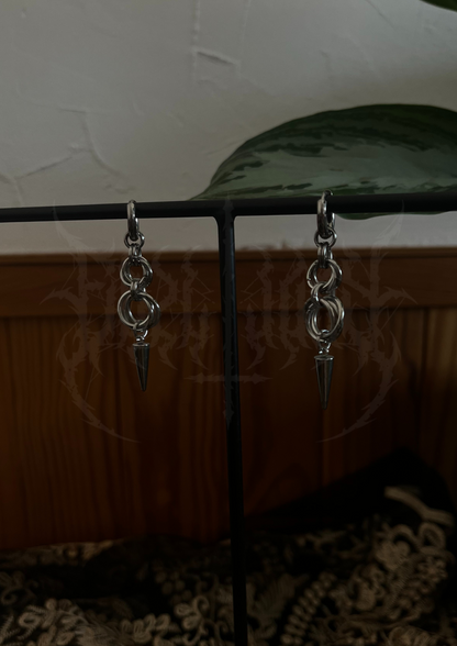 BOUCLES D'OREILLES "TWILIGHT CHAINS"