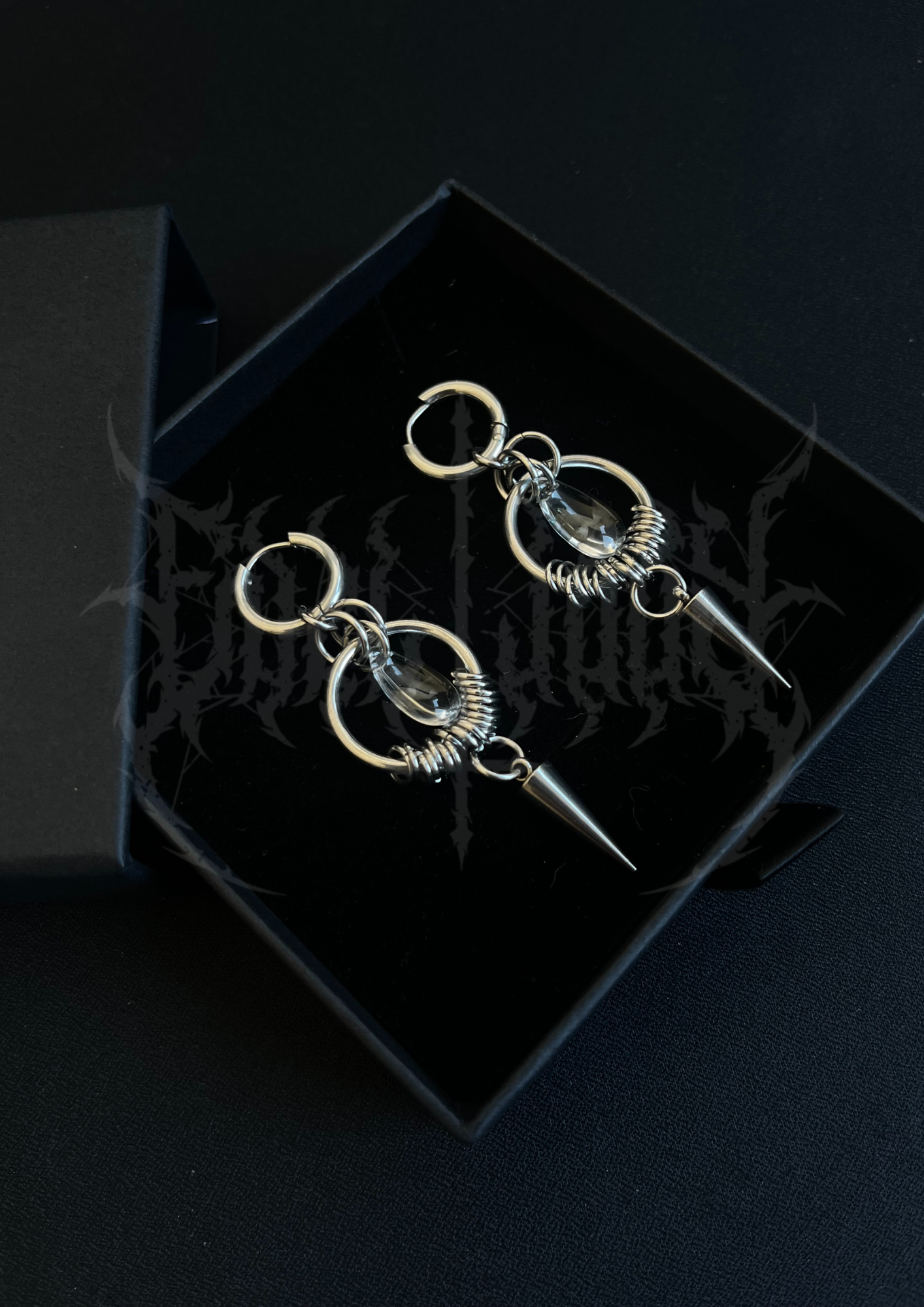 BOUCLES D'OREILLES "RAINDROP"