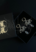 Load image into Gallery viewer, "CHANDELIER" CRYSTAL VERSION EARRINGS - LIMITED EDITION
