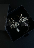 Load image into Gallery viewer, "CHANDELIER" CRYSTAL VERSION EARRINGS - LIMITED EDITION
