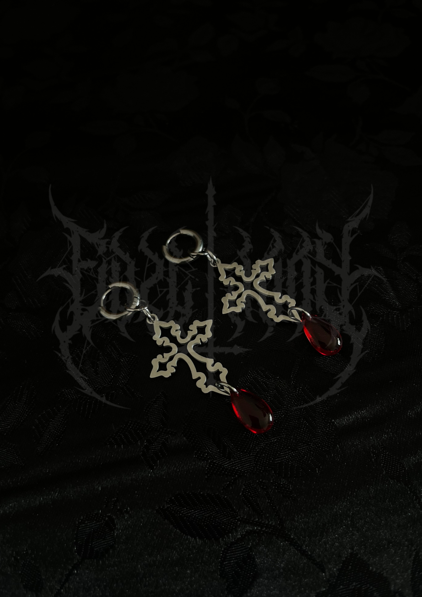 BOUCLES D'OREILLES "HOLY BLOOD"