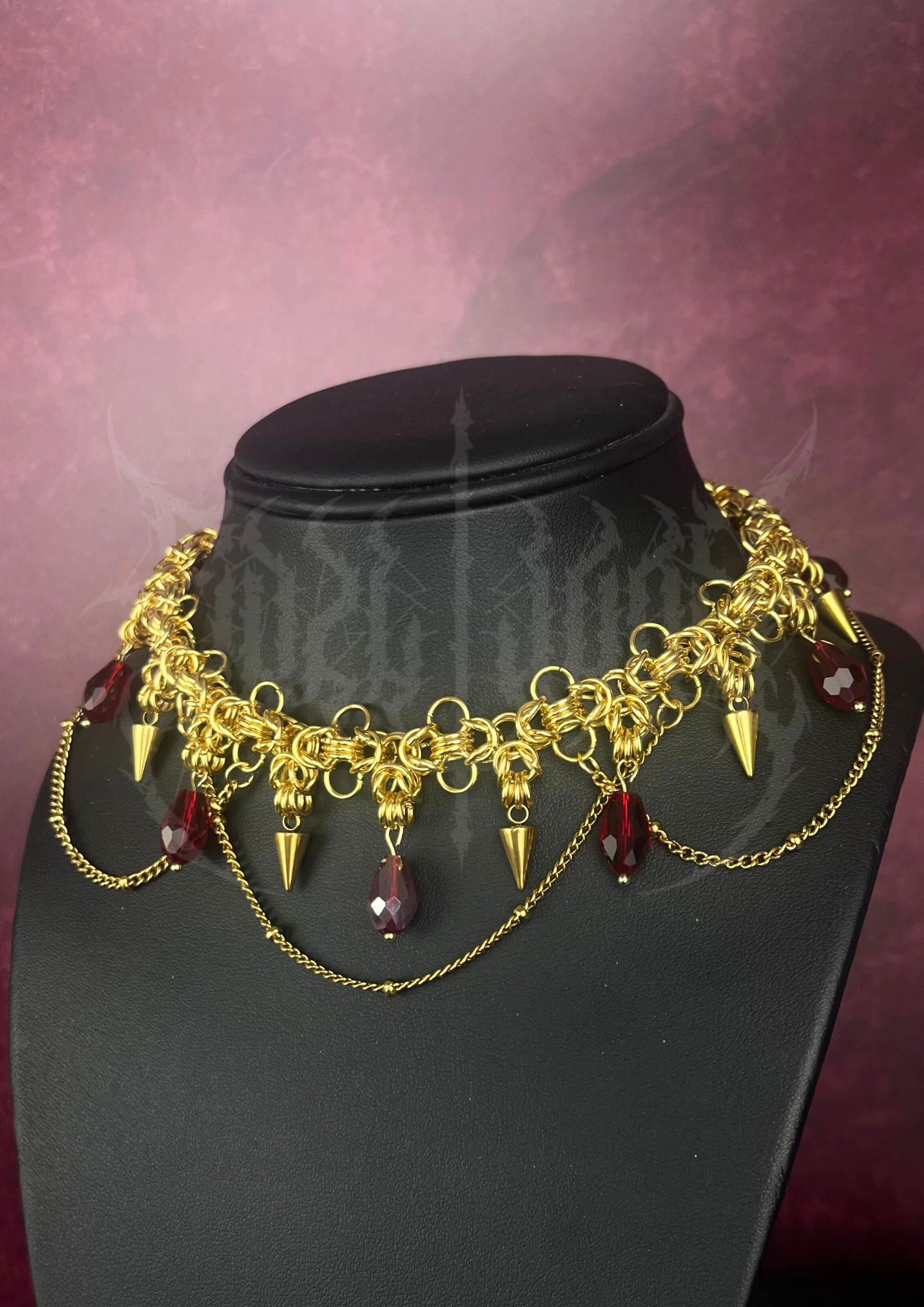 CHOKER "SERAPHINA" - GOLD