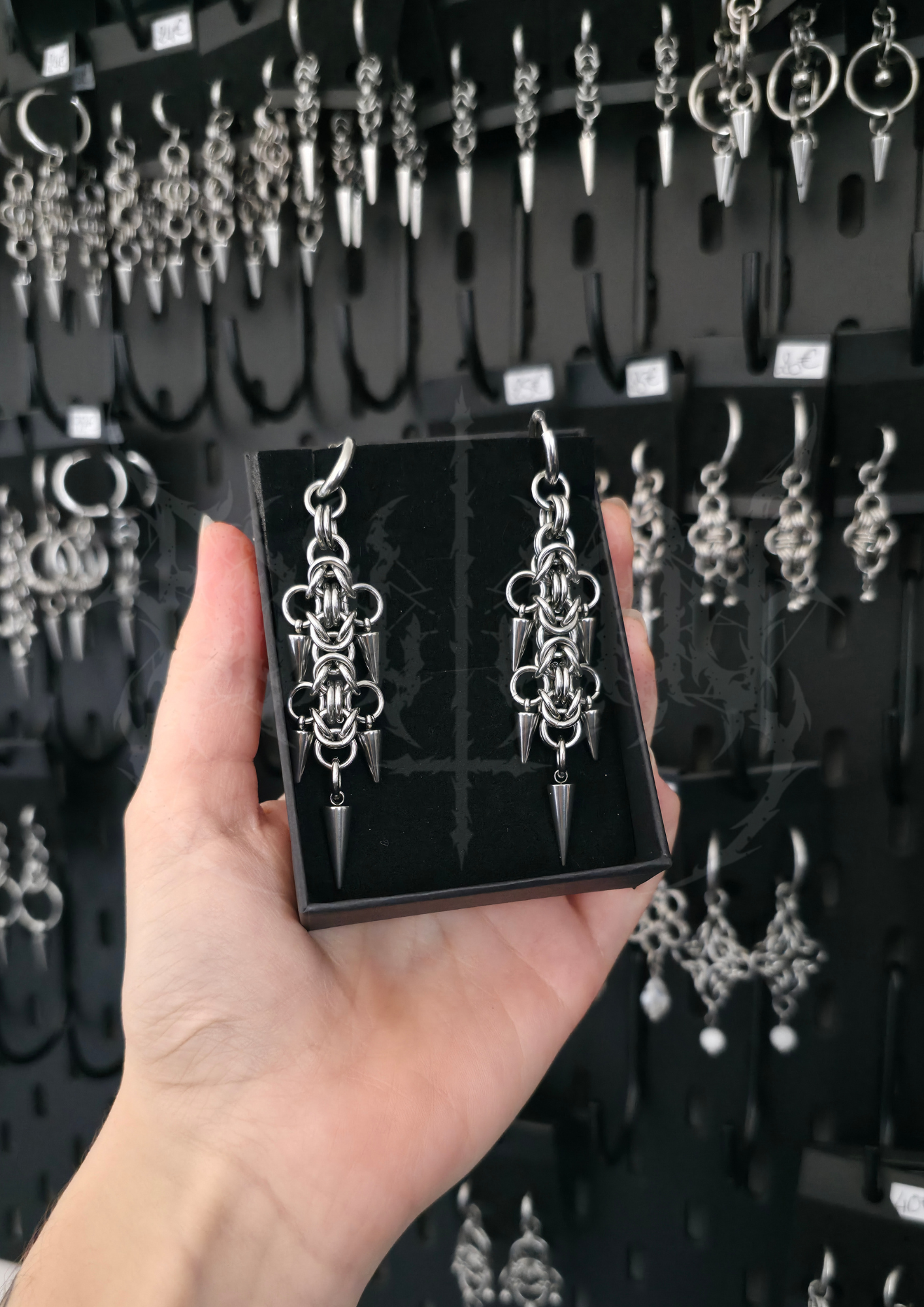 BOUCLES D'OREILLES UNIQUES - 049