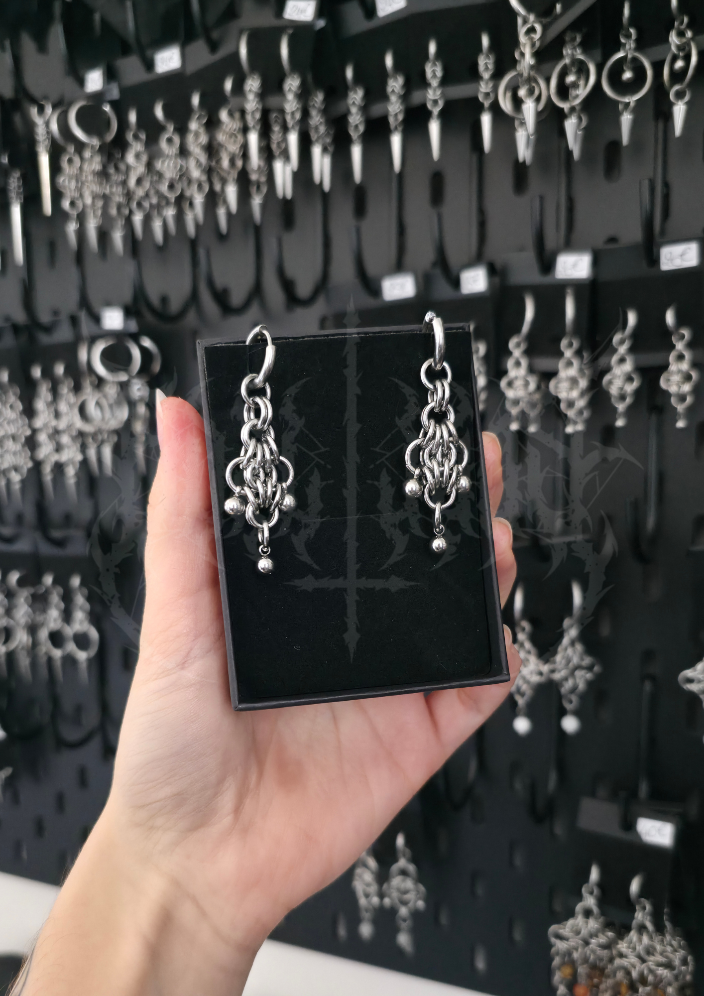 BOUCLES D'OREILLES UNIQUES - 050