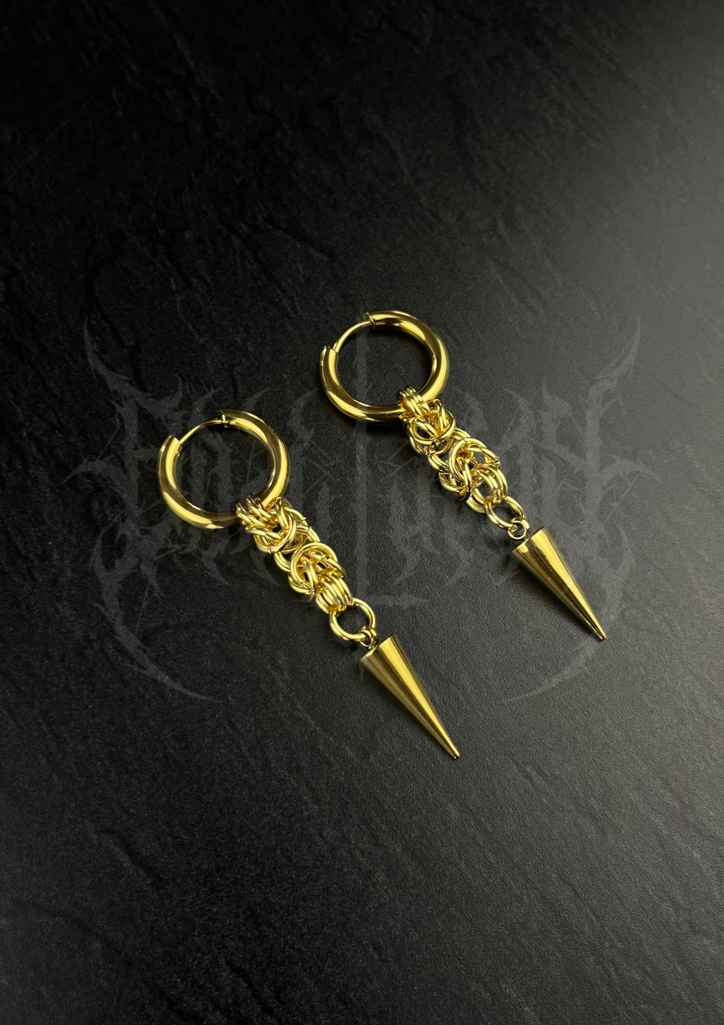 "FATE" EARRINGS - GOLD