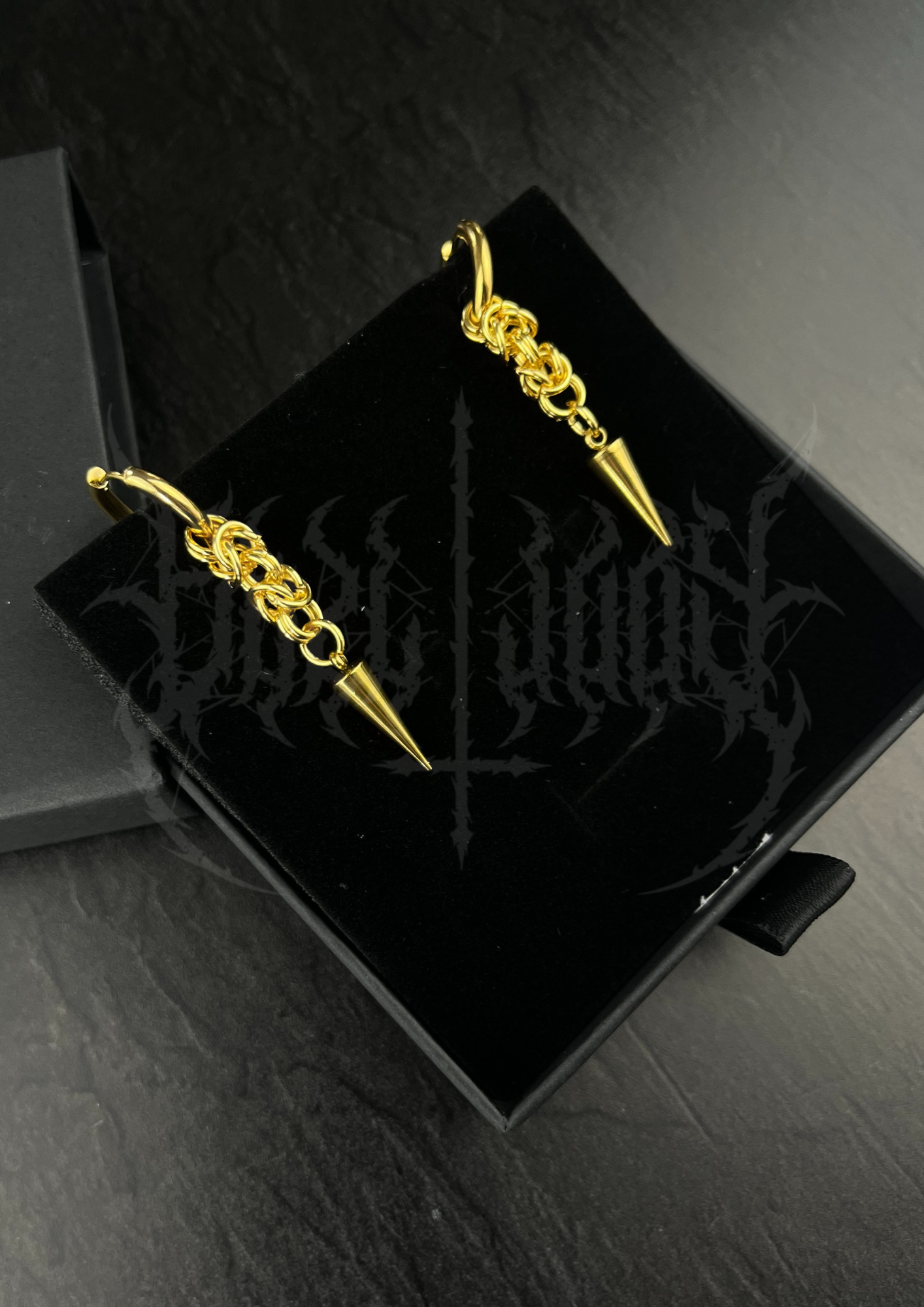 "FATE" EARRINGS - GOLD