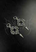 Load image into Gallery viewer, "DAGGERLOOP" EARRINGS
