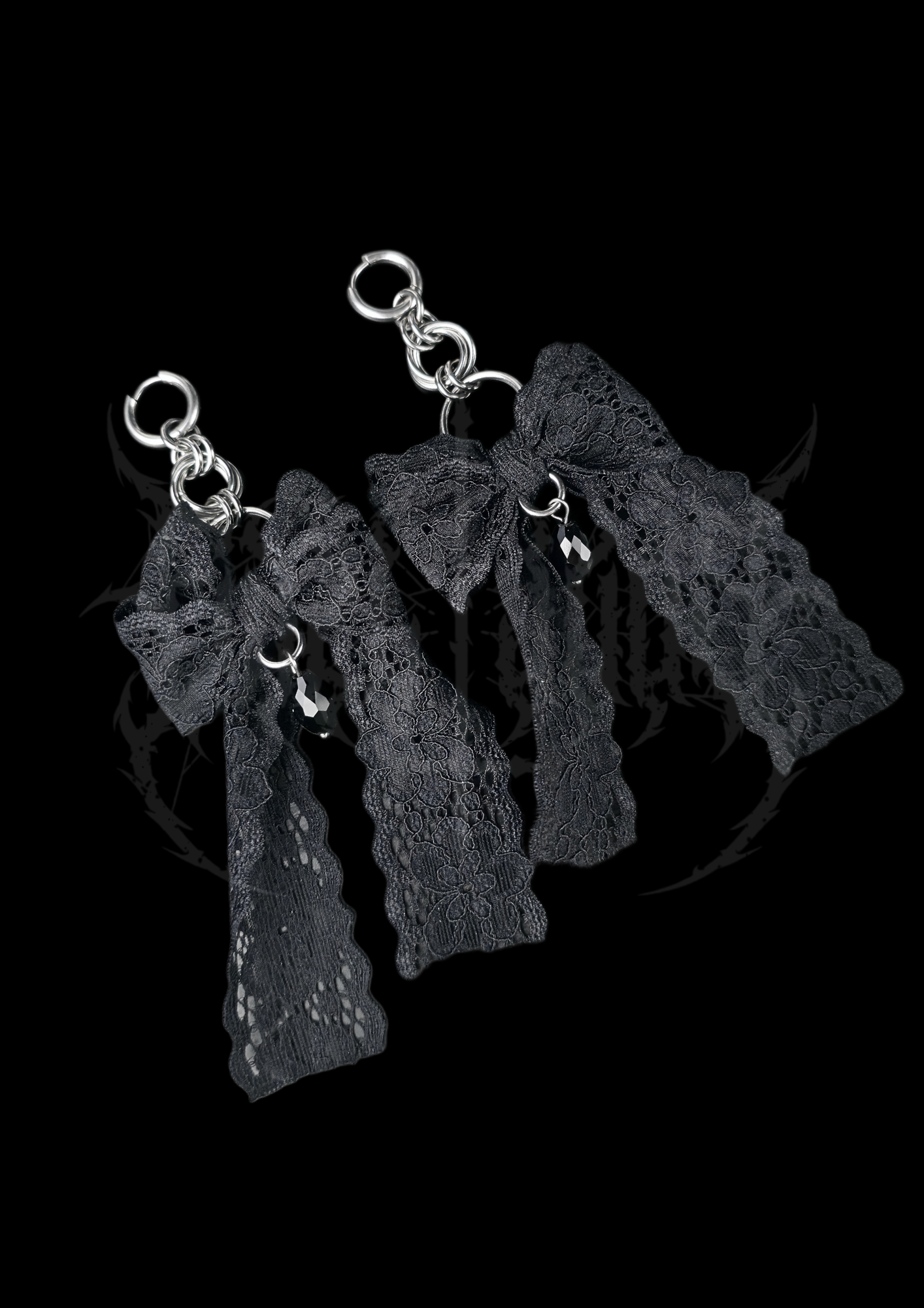 BOUCLES D'OREILLES "DEMON"
