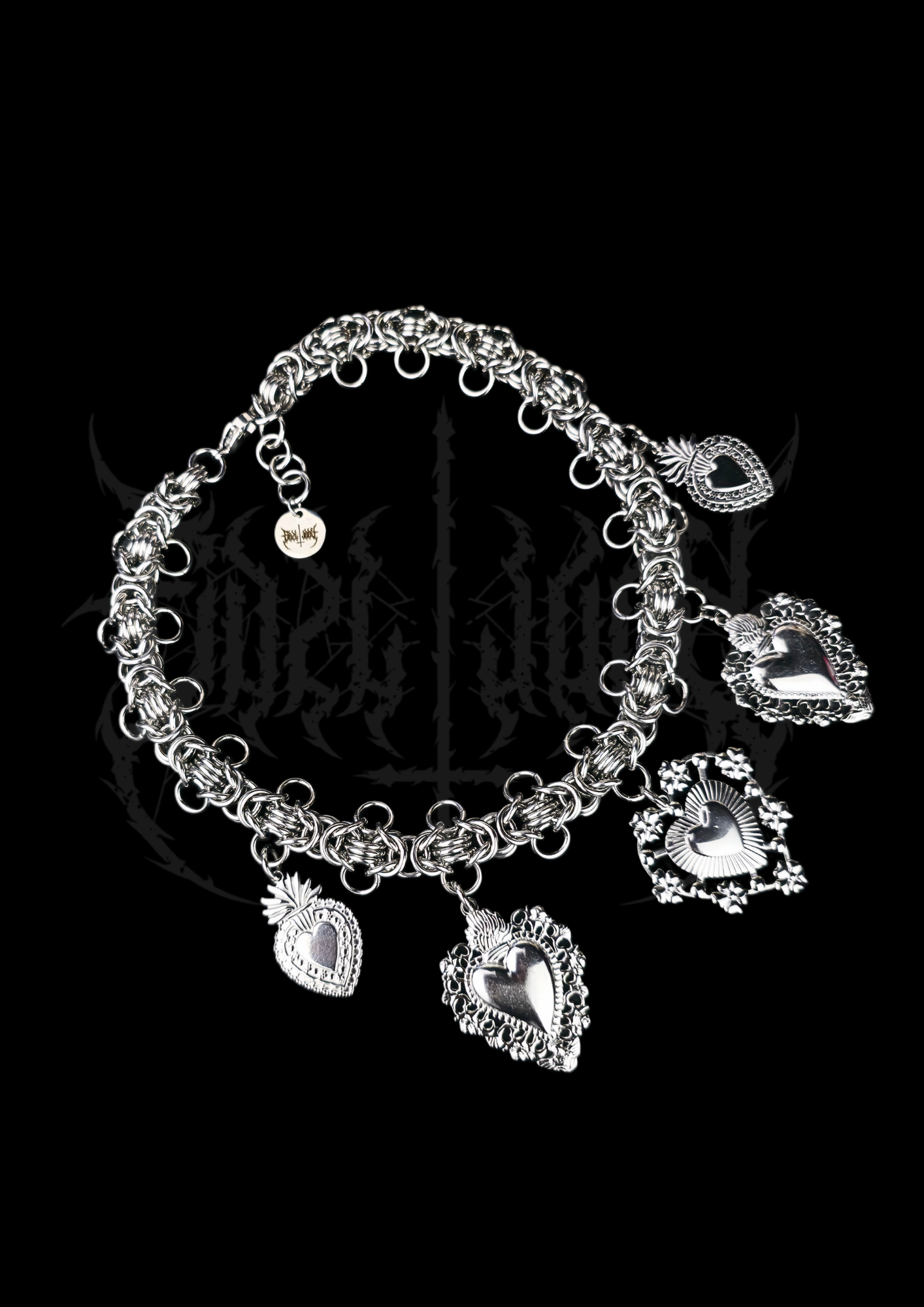 CHOKER "QUEEN OF HEARTS"