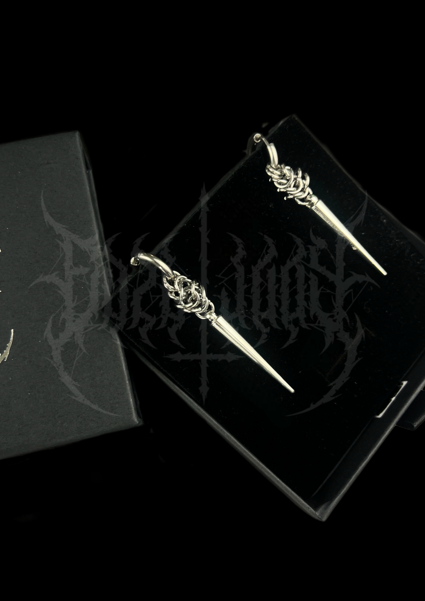 BOUCLES D'OREILLES "VORTEX SPIKES"