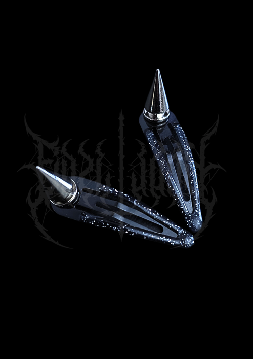 BARRETTES "GLITTERGRIND" - SMALL