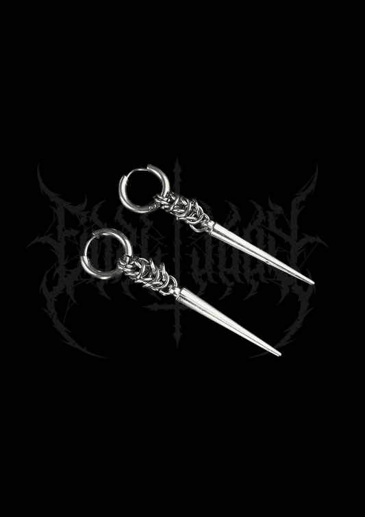 BOUCLES D'OREILLES "VORTEX SPIKES"