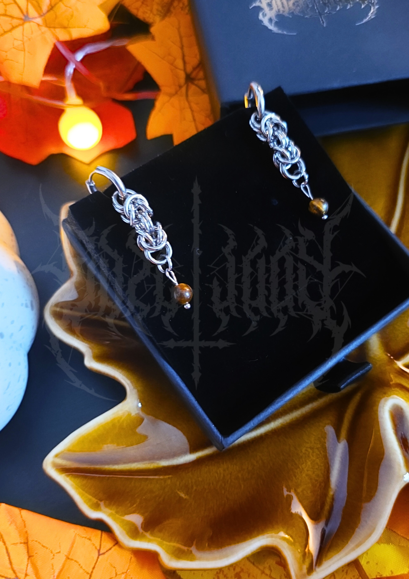 BOUCLES D'OREILLES "CARDIGAN"