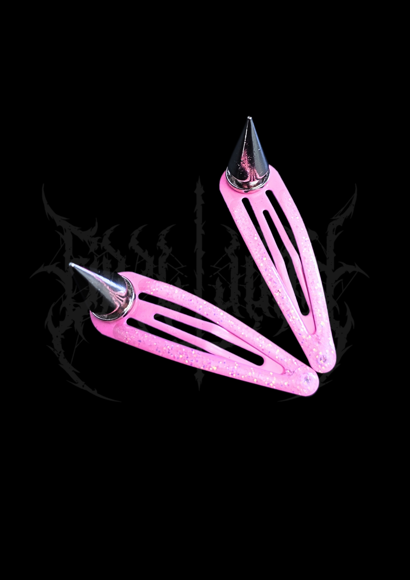 BARRETTES "GLITTERGRIND" - SMALL