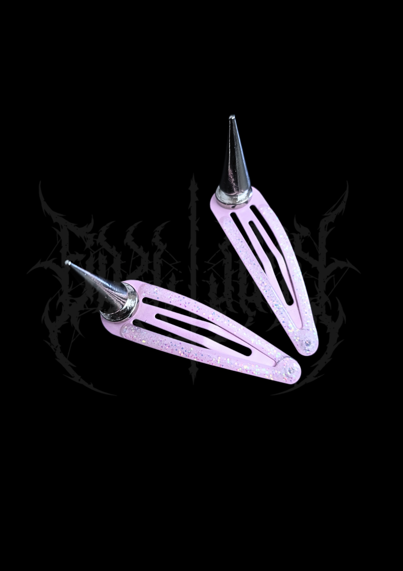 BARRETTES "GLITTERGRIND" - LONG