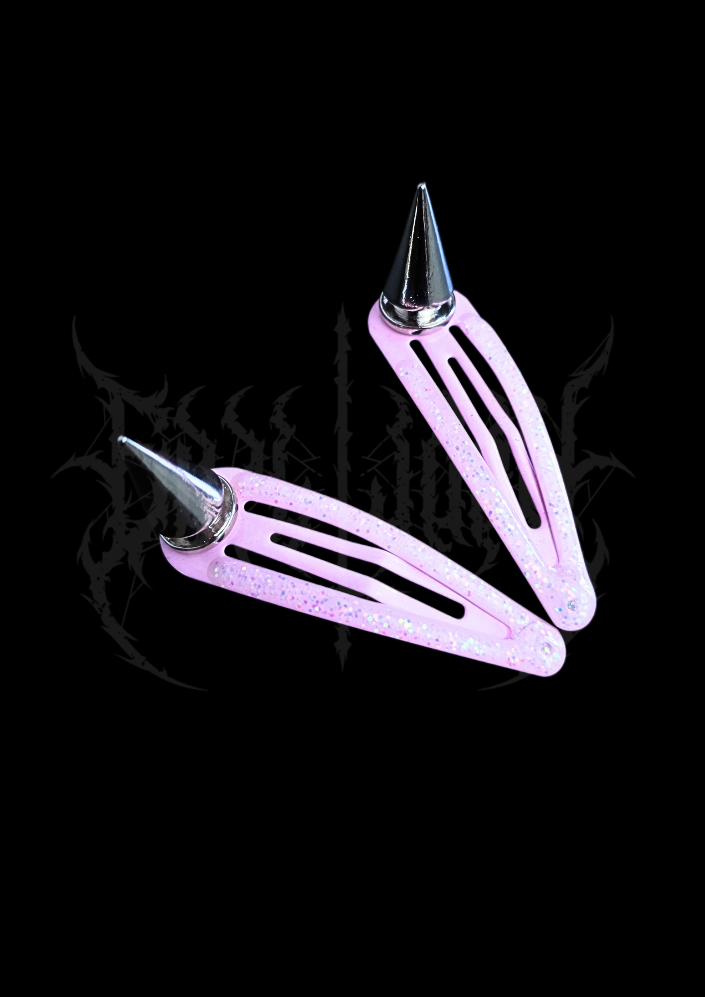 BARRETTES "GLITTERGRIND" - SMALL