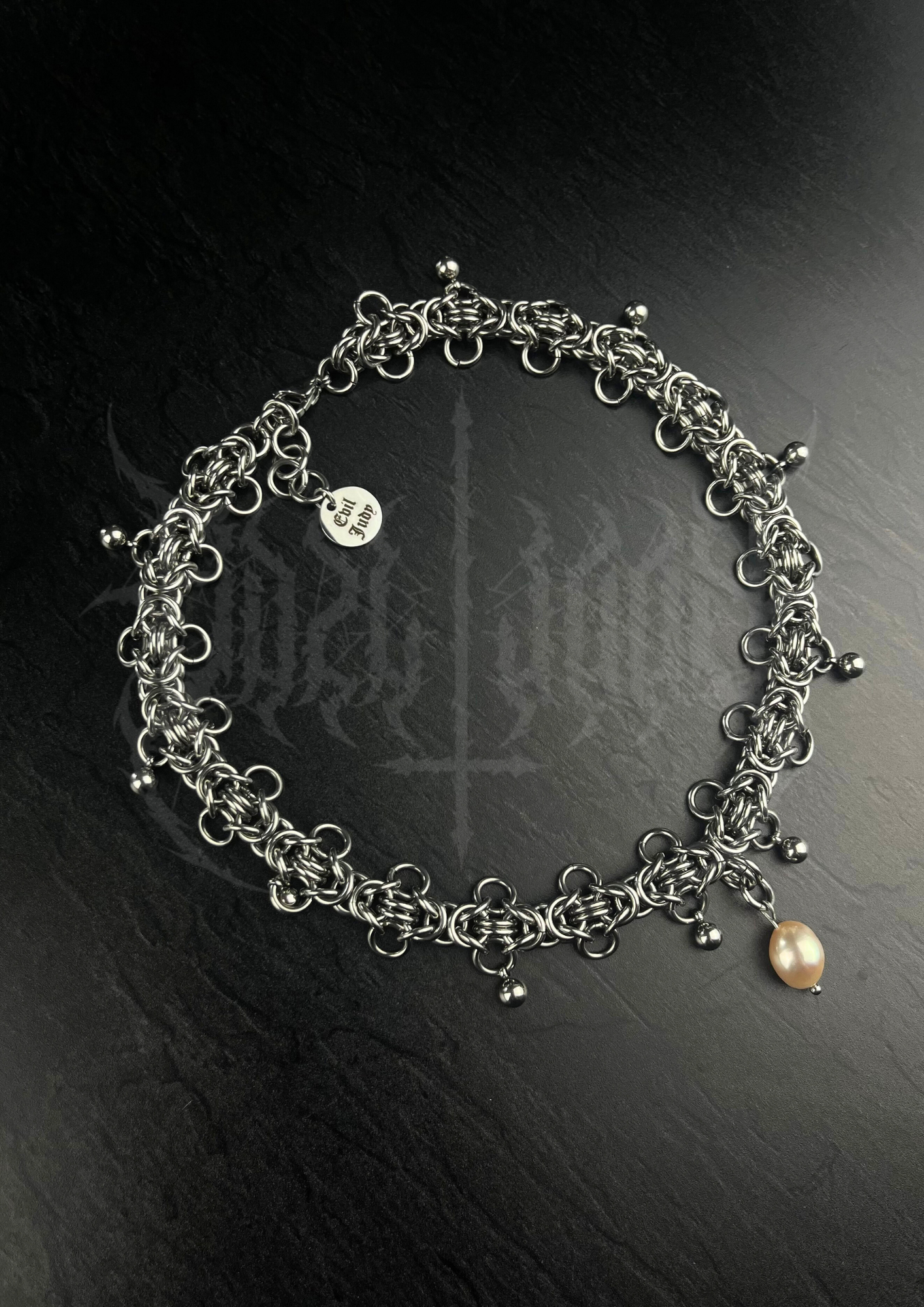 CHOKER "ABYSS" - SILVER