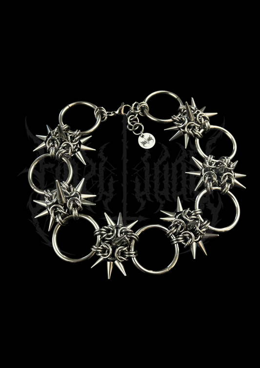 CHOKER "HEX SPIKES"