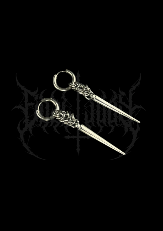 BOUCLES D'OREILLES "VORTEX SPIKES"