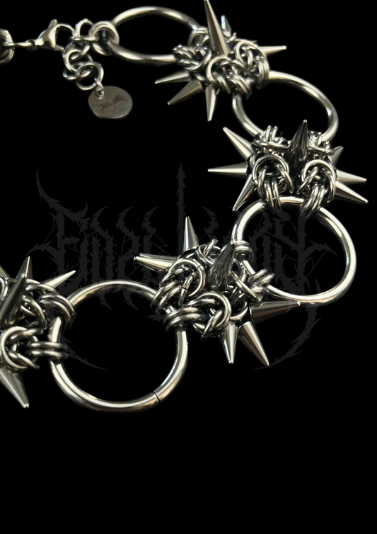 CHOKER "HEX SPIKES"