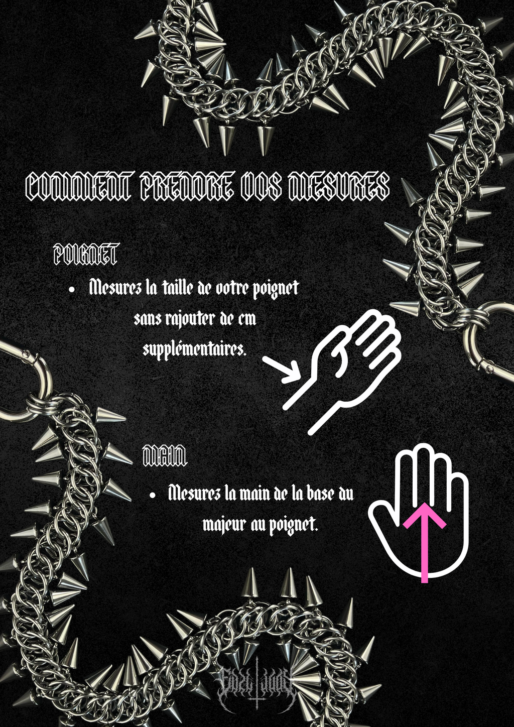 BRACELET/MITAINE "ISOLDE"