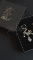 Load and play video in Gallery viewer, "CHANDELIER" CRYSTAL VERSION EARRINGS - LIMITED EDITION
